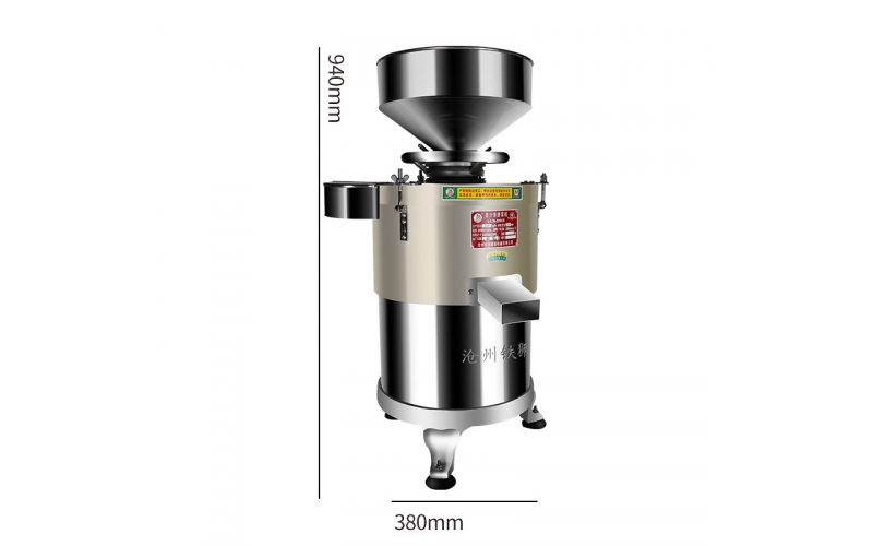 180型商用磨漿機380v三相漿渣分離自動豆漿機無渣大功率
